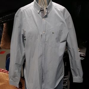 LACOSTE button down long sleeve shirt